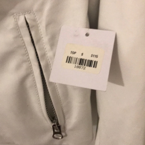 White leather jacket - Picture 3 of 3